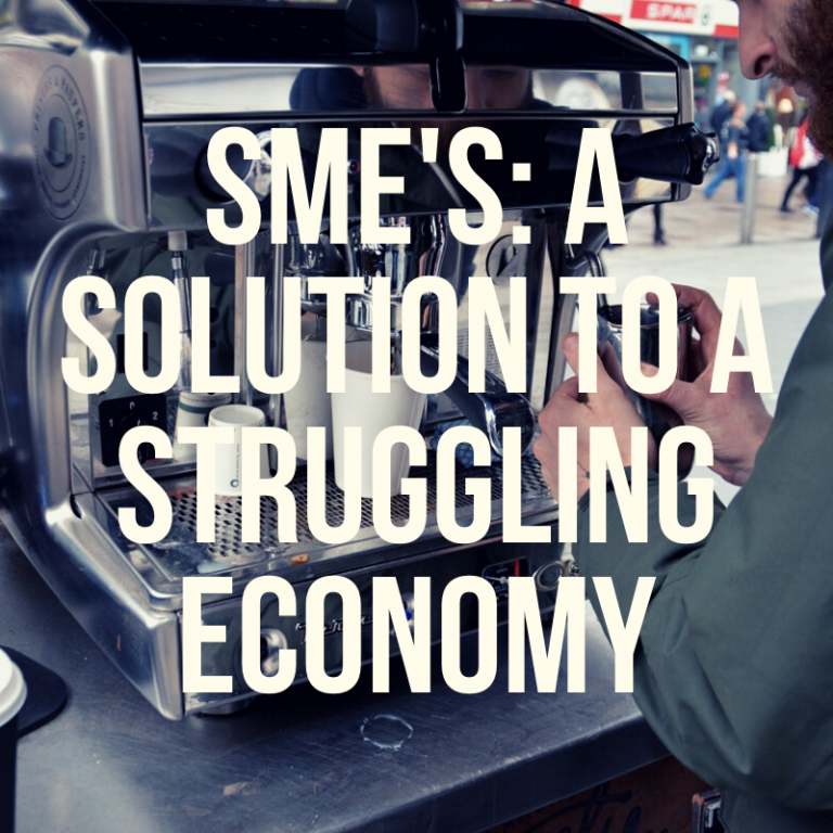 SME are a solution to a struggling economy